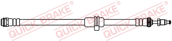 QUICK BRAKE Bremseslange 32353 for MINI