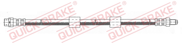QUICK BRAKE Bremseslange 32405 for BMW