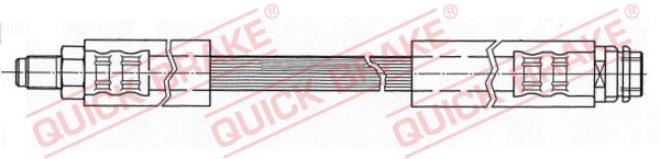 QUICK BRAKE Bremseslange 32404 for MERCEDES-BENZ