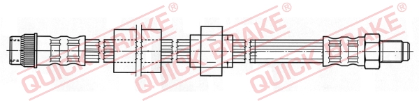 QUICK BRAKE Bremseslange 32408 for RENAULT
