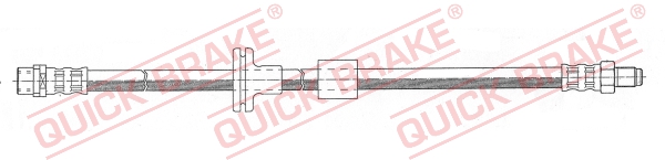 QUICK BRAKE Bremseslange 32409 for MERCEDES-BENZ