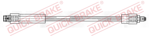 QUICK BRAKE Bremseslange 32410 for MERCEDES-BENZ
