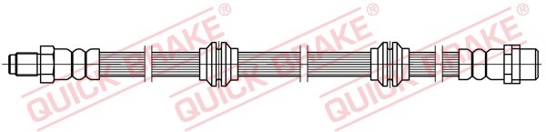 QUICK BRAKE Bremseslange 32417 for MERCEDES-BENZ