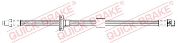 QUICK BRAKE Bremseslange 32414 for BMW