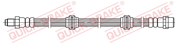 QUICK BRAKE Bremseslange 32419 for MERCEDES-BENZ