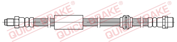 QUICK BRAKE Bremseslange 32418 for MERCEDES-BENZ