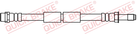 QUICK BRAKE Bremseslange 32427 for MERCEDES-BENZ VW
