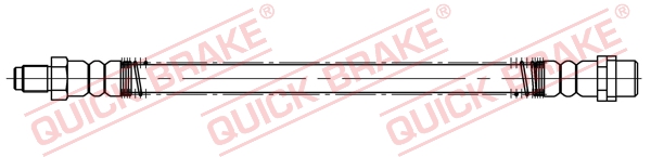 QUICK BRAKE Bremseslange 32512 for MERCEDES-BENZ