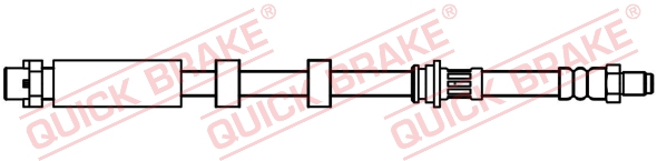 QUICK BRAKE Bremseslange 32708 for BMW