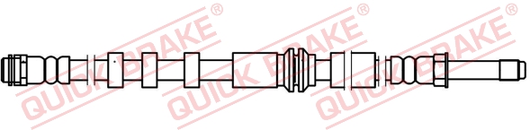 QUICK BRAKE Bremseslange 32709 for AUDI