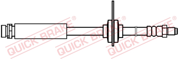 QUICK BRAKE Bremseslange 32711 for FORD