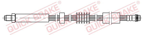QUICK BRAKE Bremseslange 32801 for DS