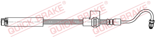 QUICK BRAKE Bremseslange 32807 for FORD