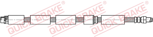 QUICK BRAKE Bremseslange 32810 for BMW