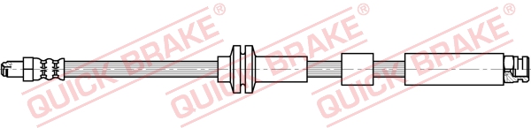 QUICK BRAKE Bremseslange 32811 for FORD ABARTH