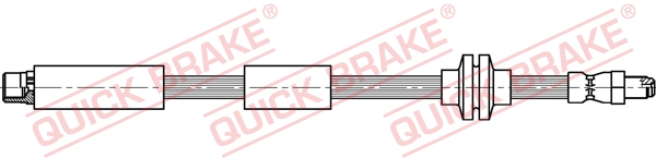 QUICK BRAKE Bremseslange 32812 for FIAT