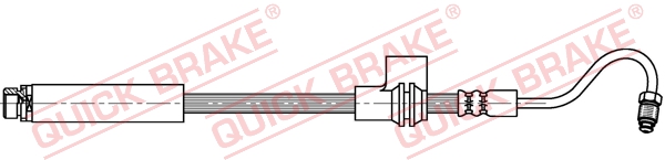 QUICK BRAKE Bremseslange 32808 for FORD