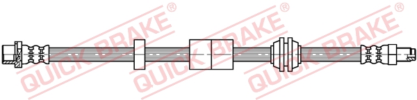 QUICK BRAKE Bremseslange 32814 for VOLVO