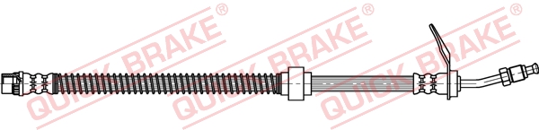 QUICK BRAKE Bremseslange 32820 for VAUXHALL NISSAN RENAULT