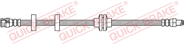 QUICK BRAKE Bremseslange 32819 for FIAT