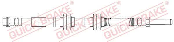 QUICK BRAKE Bremseslange 32825 for VW