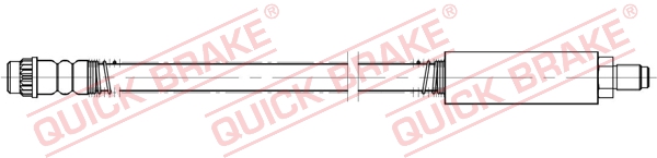 QUICK BRAKE Bremseslange 32827 for VAUXHALL RENAULT NISSAN