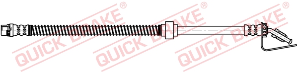 QUICK BRAKE Bremseslange 32829 for VAUXHALL RENAULT