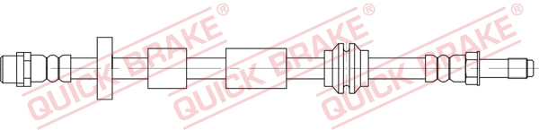 QUICK BRAKE Bremseslange 32836 for VOLVO