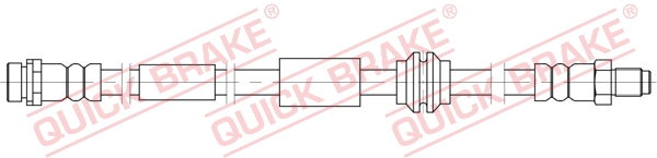 QUICK BRAKE Bremseslange 32837 for FORD