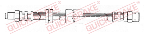 QUICK BRAKE Bremseslange 32901 for BMW