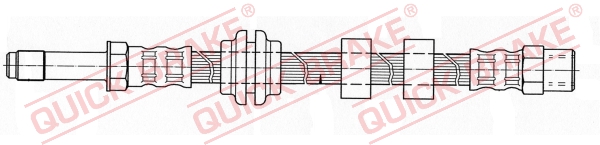 QUICK BRAKE Bremseslange 32937 for VW