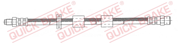 QUICK BRAKE Bremseslange 32960 for BMW