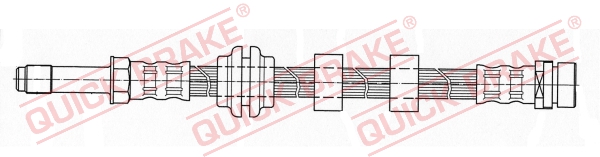 QUICK BRAKE Bremseslange 32963 for FORD