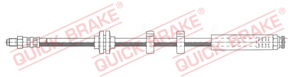 QUICK BRAKE Bremseslange 32968 for LANCIA
