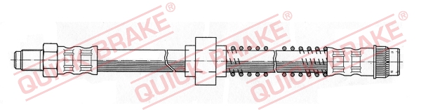 QUICK BRAKE Bremseslange 32973 for PEUGEOT