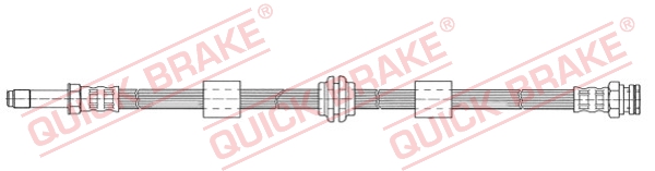 QUICK BRAKE Bremseslange 32976 for FORD VW