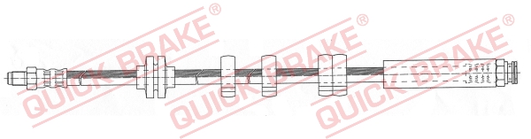 QUICK BRAKE Bremseslange 32979 for FIAT PEUGEOT