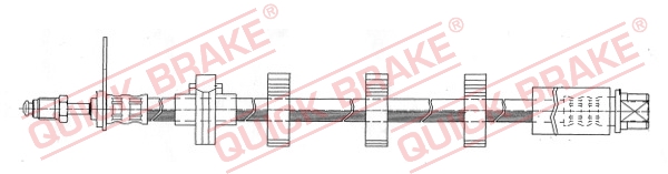 QUICK BRAKE Bremseslange 32984 for PEUGEOT