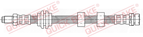 QUICK BRAKE Bremseslange 32986 for FORD
