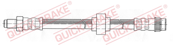 QUICK BRAKE Bremseslange 32987 for RENAULT