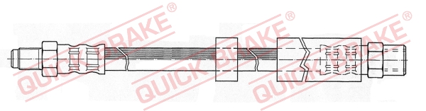 QUICK BRAKE Bremseslange 32988 for BMW