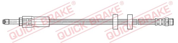 QUICK BRAKE Bremseslange 35901 for VOLVO