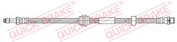 QUICK BRAKE Bremseslange 35910 for VOLVO