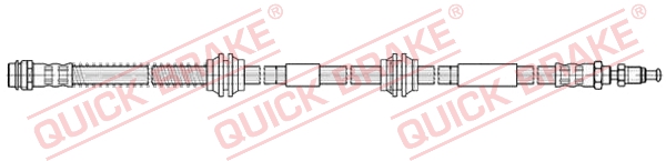 QUICK BRAKE Bremseslange 35916 for VW