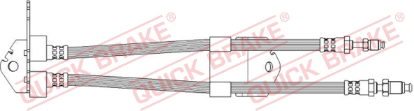 QUICK BRAKE Bremseslange 36700 for FORD