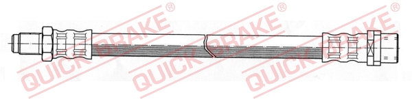 QUICK BRAKE Bremseslange 37001 for AUDI