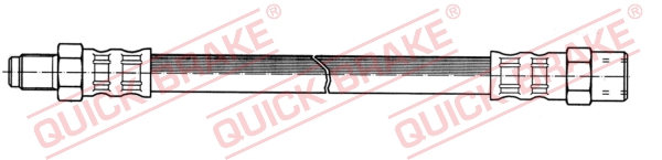 QUICK BRAKE Bremseslange 37013 for MERCEDES-BENZ