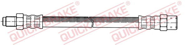 QUICK BRAKE Bremseslange 37011 for MERCEDES-BENZ
