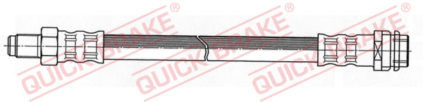 QUICK BRAKE Bremseslange 37022 for MERCEDES-BENZ