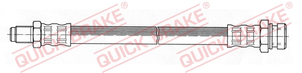 QUICK BRAKE Bremseslange 37023 for MITSUBISHI